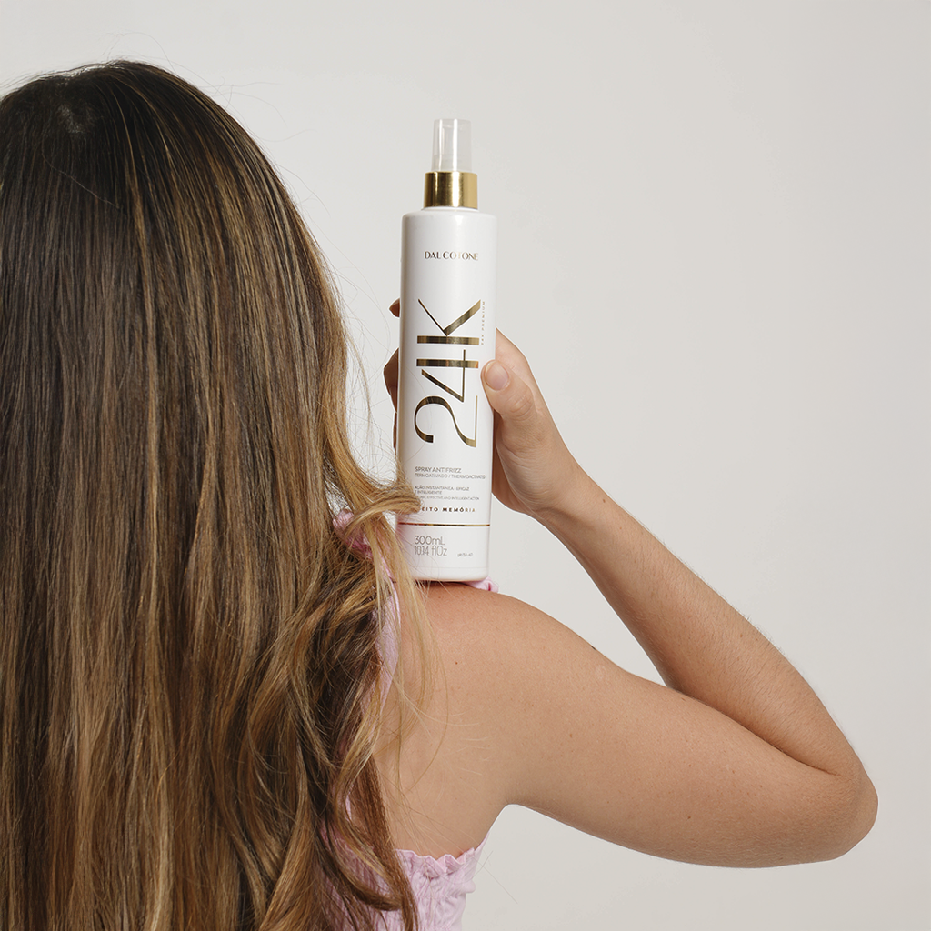 Spray Efeito Memória 24k - Seu liso por mais tempo!