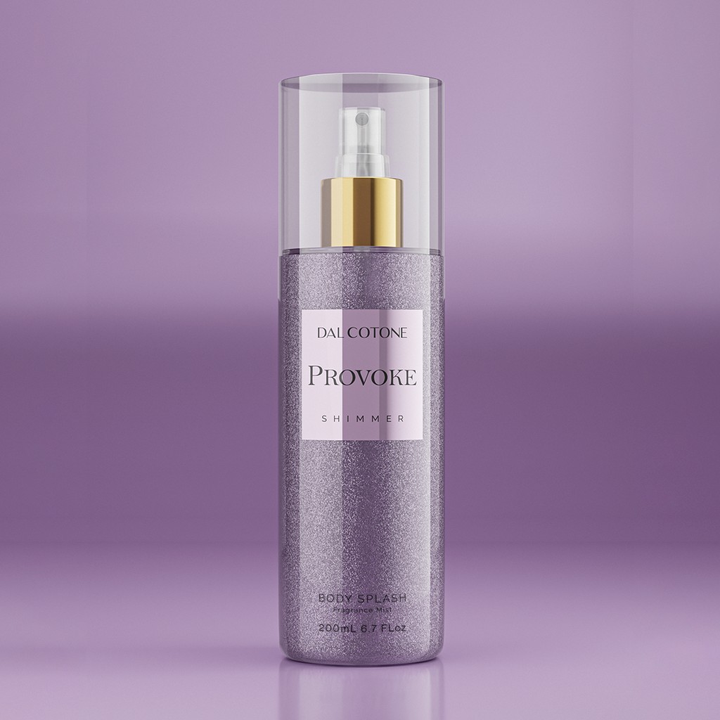 Body Splash - Provoke Shimmer 200ml - 8% de essência.