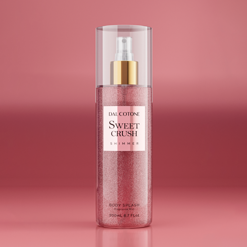 Body Splash Sweet Crush Shimmer 200ml - 8% de essência.