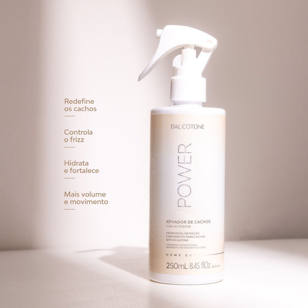 Kit Power Curls Home Care + Ativador de Cachos