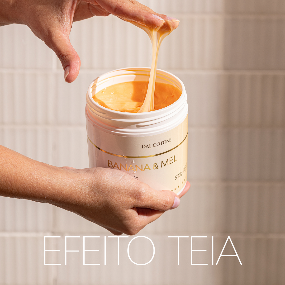 Máscara Banana e Mel Efeito Teia 500 g