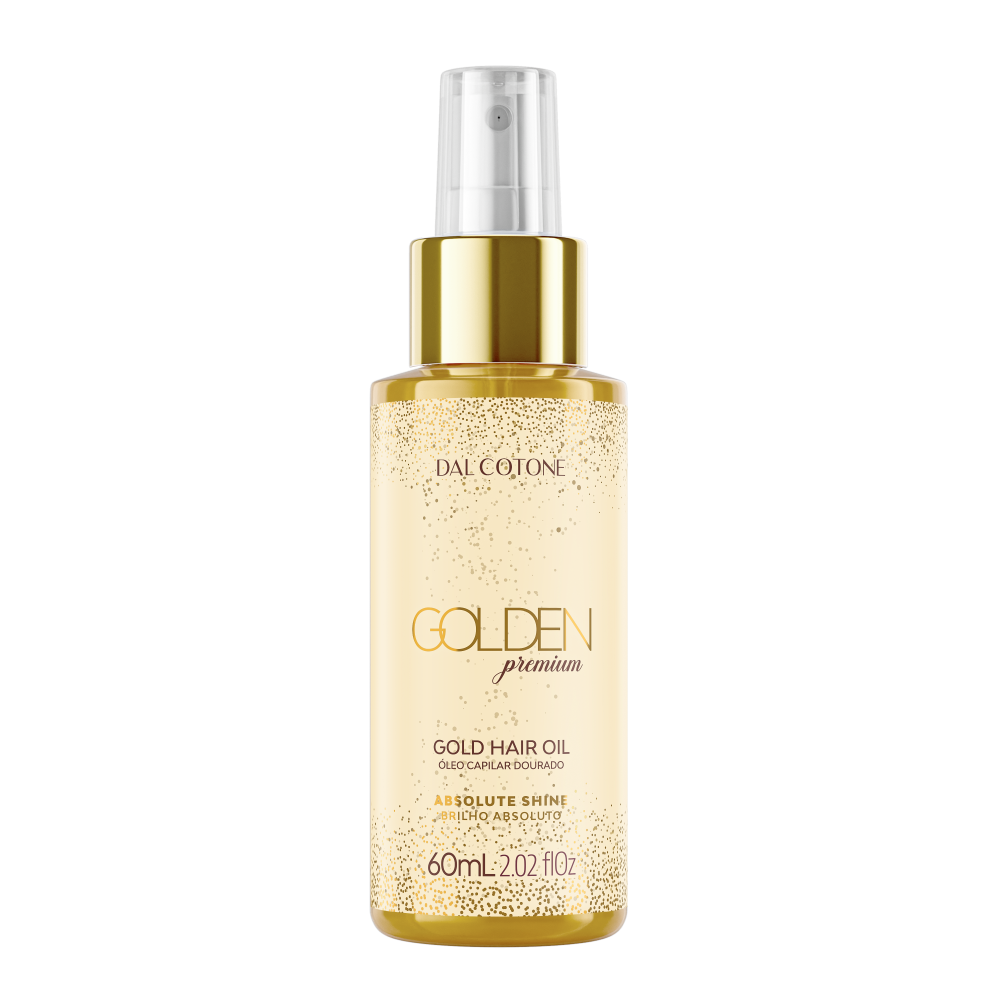 Óleo Spray Golden Premium Doador de Brilho 60ml