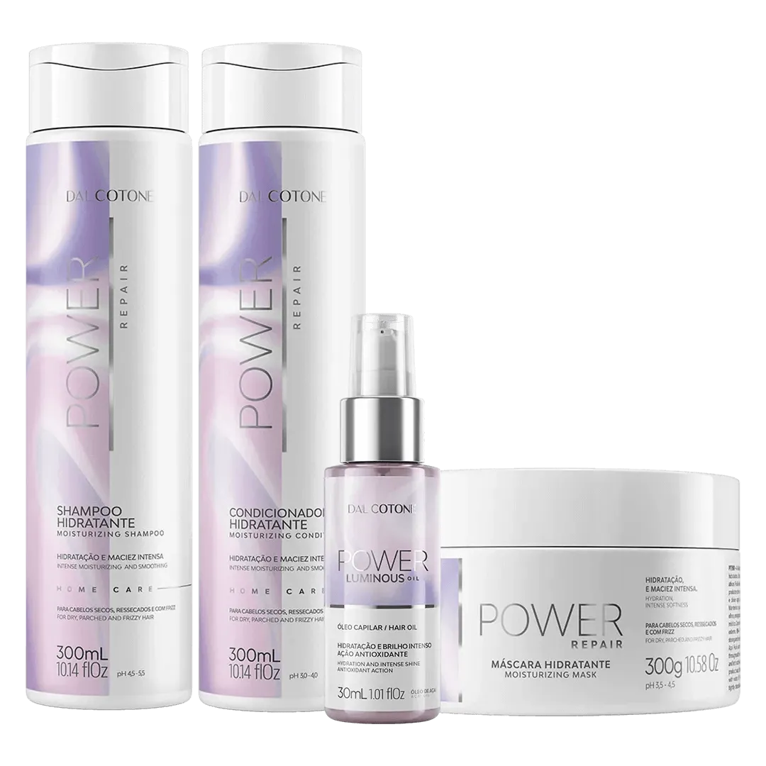 Kit Power Repair + Power Luminous Oil | Hidratação + Brilho Luminoso