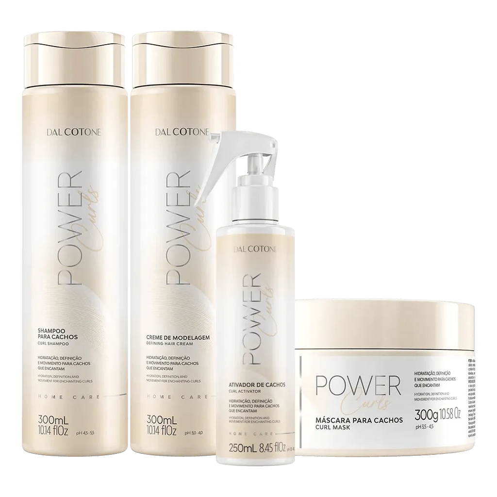 Kit Power Curls Home Care + Ativador de Cachos