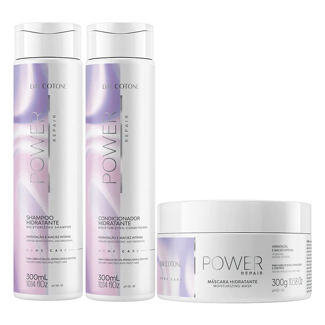 Kit Power Repair Home Care Hidratação.