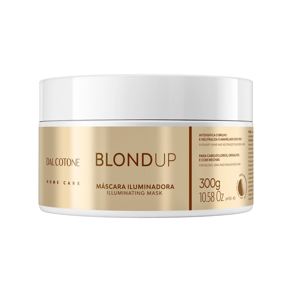 Máscara Capilar Blond Up Cabelos Loiros e Grisalhos 300g