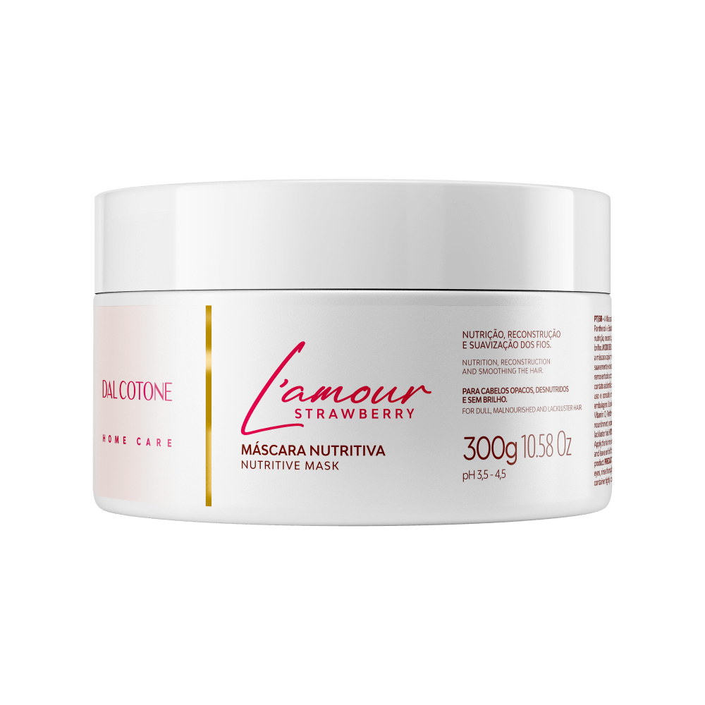 Máscara Capilar L'amour Reconstrução e Nutrição 300g