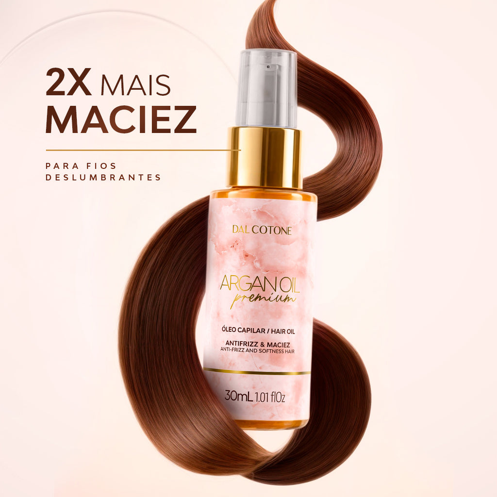 Reparador de Pontas Argan Oil Premium Anti frizz 30ml