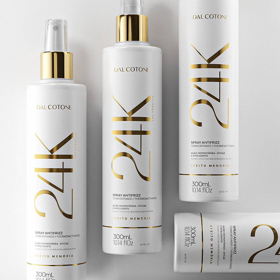 Spray Efeito Memória 24k - Seu liso por mais tempo!